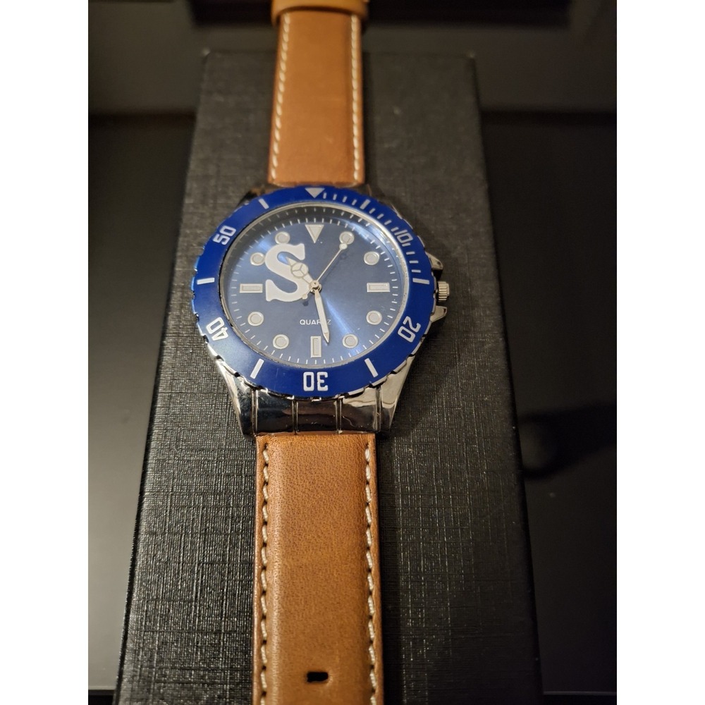 Shabazz Blue Submariner Mens Quartz Watch
